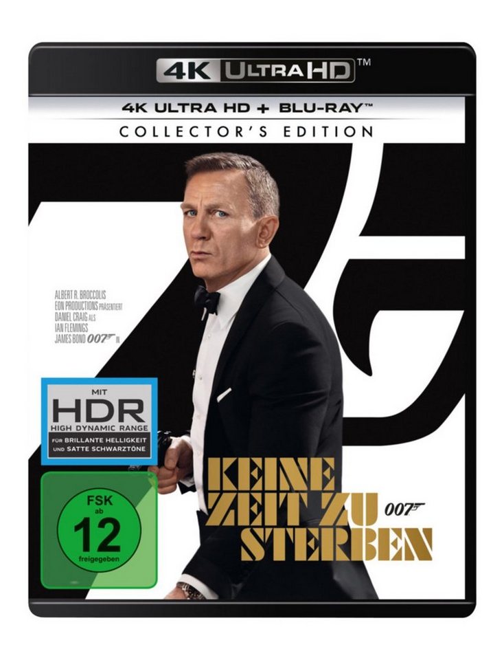 Universal Pictures Blu-ray James Bond 007: Keine Zeit zu sterben 4K, 1 UHD-Blu-ray Universal Pictures Blu-ray James Bond 007: Keine Zeit zu sterben 4K, 1 UHD-Blu-ray von Universal Pictures