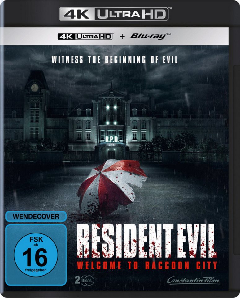 Universal Pictures Blu-ray Resident Evil: Welcome to Raccoon City 4K, 1 UHD-Blu-ray + 1 Blu-ray Universal Pictures Blu-ray Resident Evil: Welcome to Raccoon City 4K, 1 UHD-Blu-ray + 1 Blu-ray von Universal Pictures