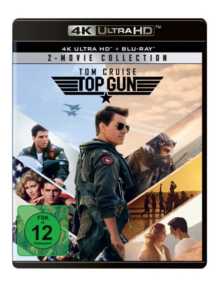 Universal Pictures Blu-ray Top Gun 2-Movie-Collection, 2 4K UHD-Blu-ray + 2 Blu-ray... Universal Pictures Blu-ray Top Gun 2-Movie-Collection, 2 4K UHD-Blu-ray + 2 Blu-ray... von Universal Pictures