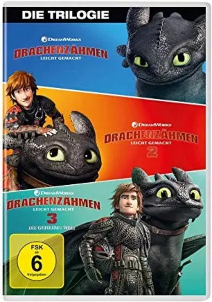 Universal Pictures DVD Drachenzähmen leicht gemacht 1 - 3 Movie Collection Universal Pictures DVD Drachenzähmen leicht gemacht 1 - 3 Movie Collection von Universal Pictures