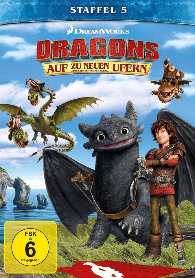 Universal Pictures DVD Dragons - Auf zu neuen Ufern - Staffel 5 von Universal Pictures