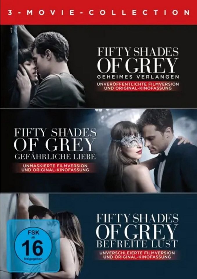 Universal Pictures DVD Fifty Shades of Grey - 3 Movie - Collection Universal Pictures DVD Fifty Shades of Grey - 3 Movie - Collection von Universal Pictures