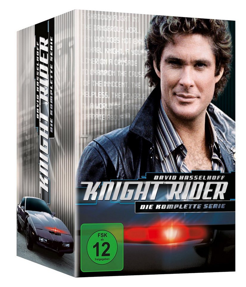 Universal Pictures DVD Knight Rider - Die komplette Serie [26 Discs], (2-St., Box Set), Komplette Serie + Pilotfilm von Universal Pictures