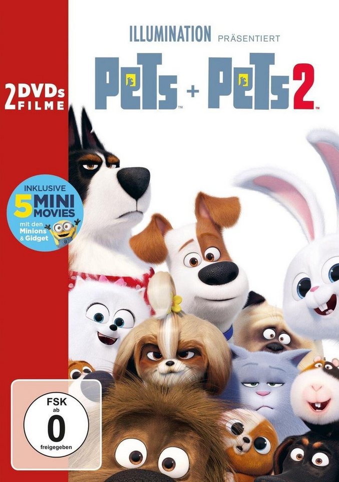 Universal Pictures DVD Pets Doppelpack: Pets 1 & Pets 2 Universal Pictures DVD Pets Doppelpack: Pets 1 & Pets 2 von Universal Pictures