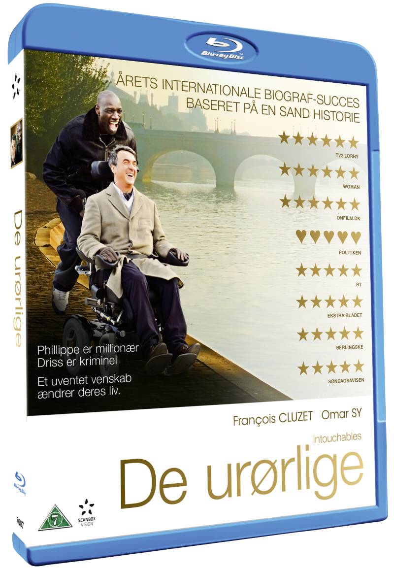 De Urørlige Blu ray - THE INTOUCHABLES Blu Ray von Universal Sony Pictures Nordic