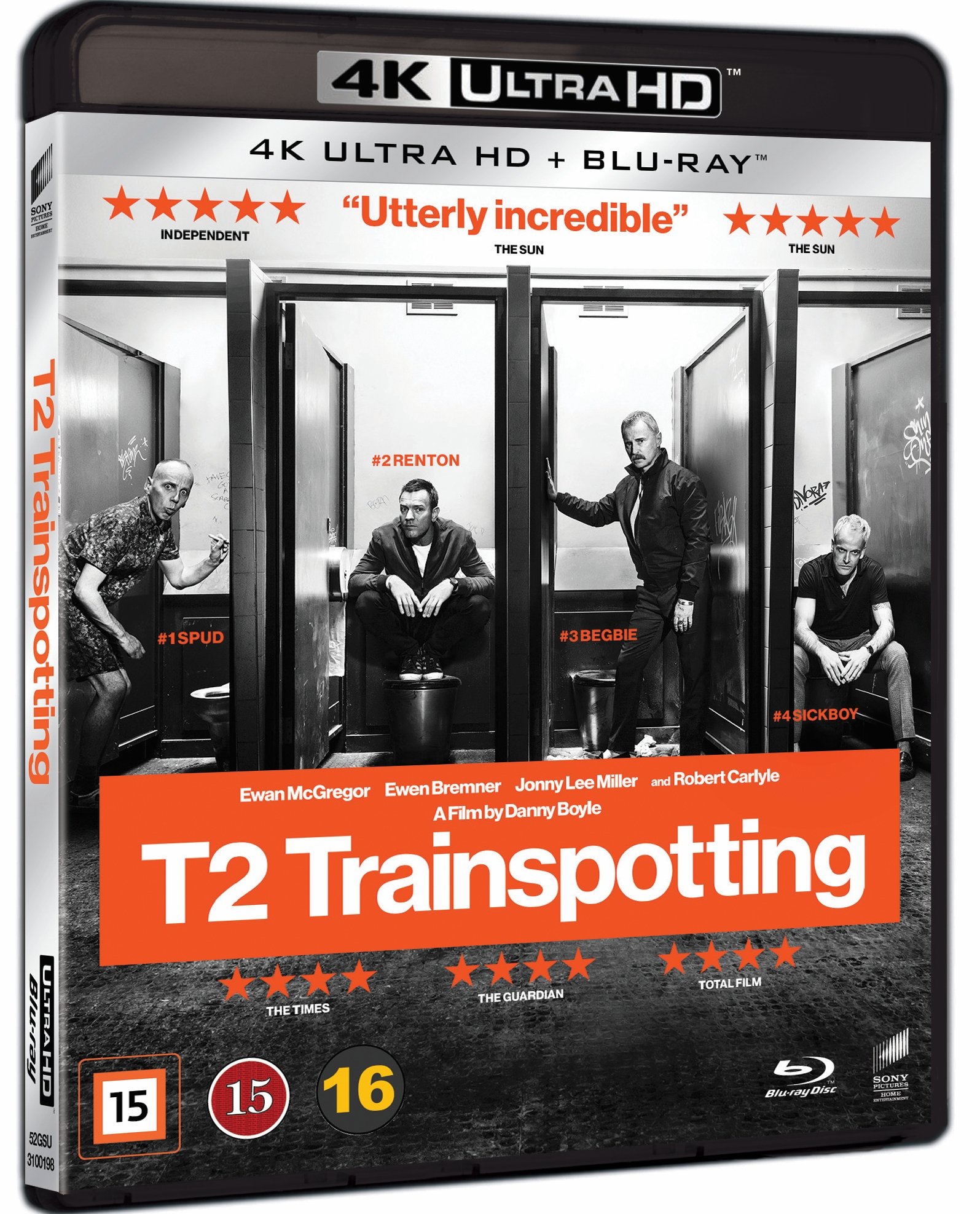 T2: Trainspotting 2 (4K Blu-Ray) von Universal Sony Pictures Nordic