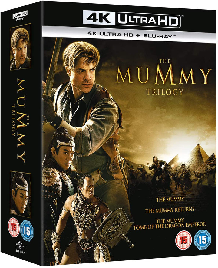 The Mummy - Mumien 1-3 collection (3 disc 4K Ultra HD + 3 disc Blu-ray) von Universal Sony Pictures Nordic