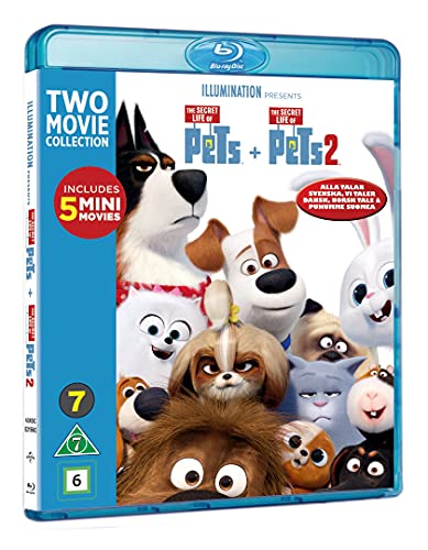 Universal Sony Pictures Nordic Secret Life of Pets 1+2 Blu Ray von Universal Sony Pictures Nordic