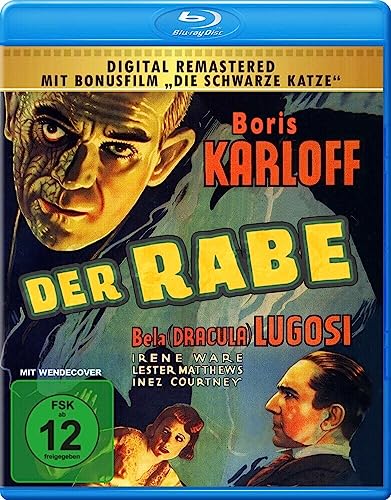 Der Rabe - in HD neu abgetastet (inkl. Bonusfilm Die schwarze Katze) [Blu-ray] von Universal Studios / Hansesound (Soulfood)