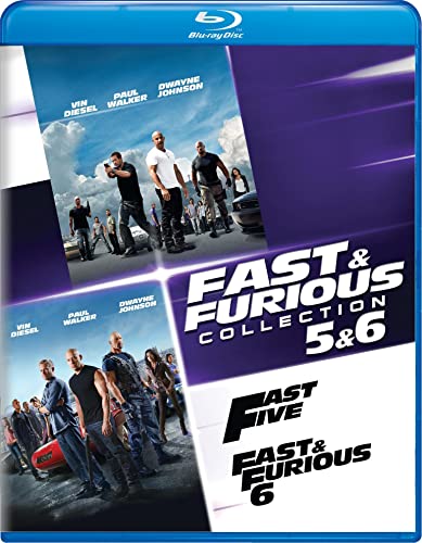 Fast & Furious Collection: 5 & 6 [Blu-ray] [Import anglais] von Universal Studios Home Entertainment