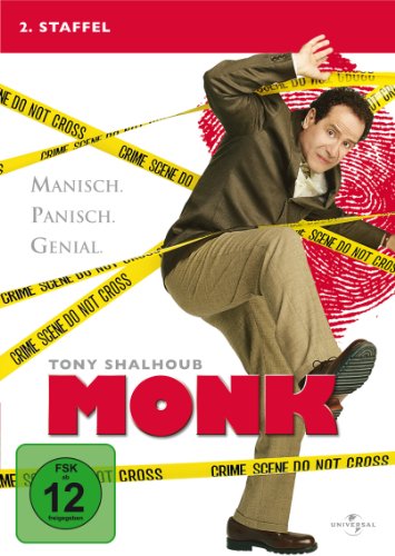 Monk - 2. Staffel (4 DVDs) von Universal Studios