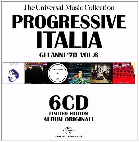 Progressive Italia Gli Anni 70 Vol. 6 Import Edition by Progressive Italia: Gli Anni 70 (2010) Audio CD von Universal Uk/Zoom