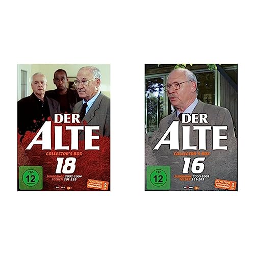 Der Alte - Collector's Box Volume 18 (Folgen 281 - 295) [5 DVDs] & Der Alte - Collector's Box Vol. 16 (Folgen 251-265) [5 DVDs] von Universal Vertrieb