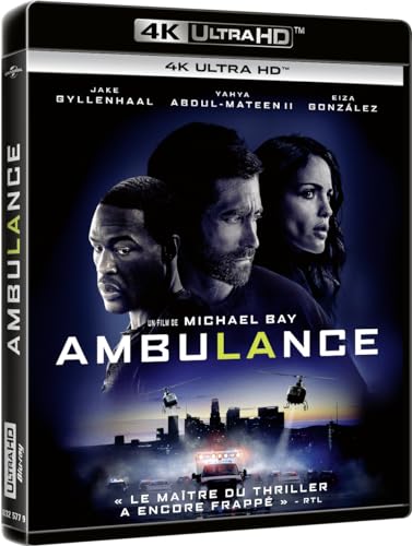 Ambulance 4k ultra hd [Blu-ray] [FR Import] von Universal