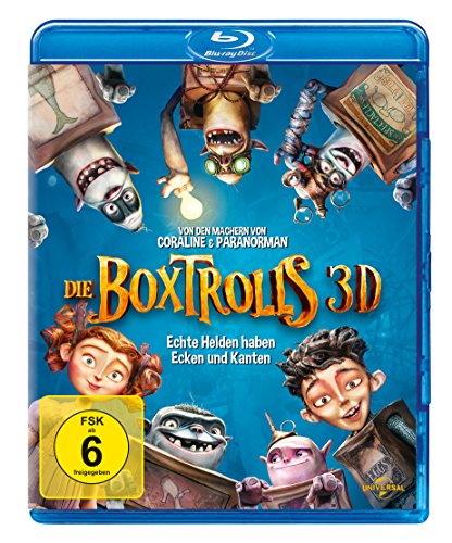 Die Boxtrolls (inkl. 2D-Version) [3D Blu-ray] von Universal