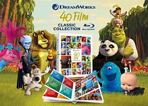 DreamWorks 40 Film Classic Collection [Blu-ray] [1998 - 2021] [2022] [Region Free] von Universal