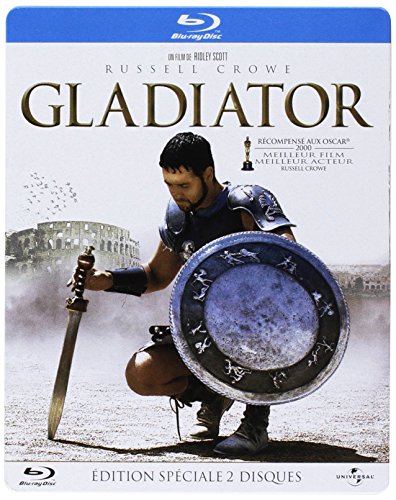 Gladiator - Limited Exklusiv Steelbook (inkl. Deutscher Ton / ohne Rating Logo) [2 Disc Blu-ray] FR-Import von Universal