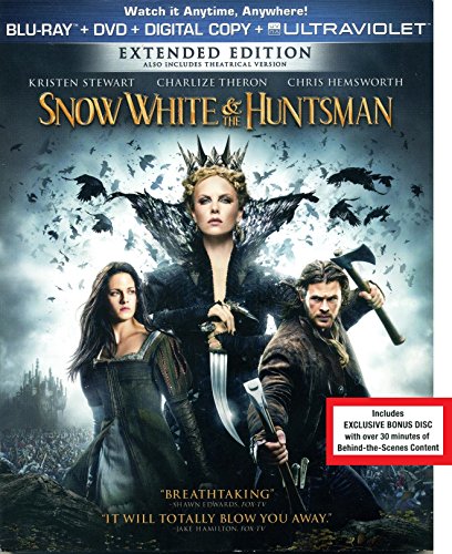 Snow White and the Huntsman 3 DISC LIMTED EDITION Blu-ray / DVD / Digital Copy / Ultraviolet / BONUS DVD Disc With Behind the Scenes Content von Universal