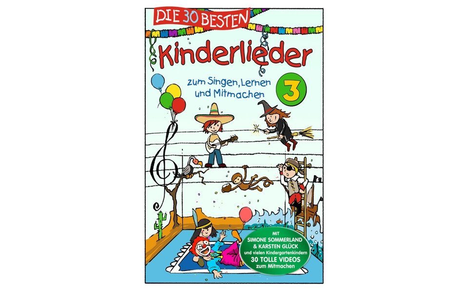 Universal DVD Die 30 besten Kinderlieder zum Singen, Lernen und Mitmachen Vol. 3 Universal DVD Die 30 besten Kinderlieder zum Singen, Lernen und Mitmachen Vol. 3 von Universal