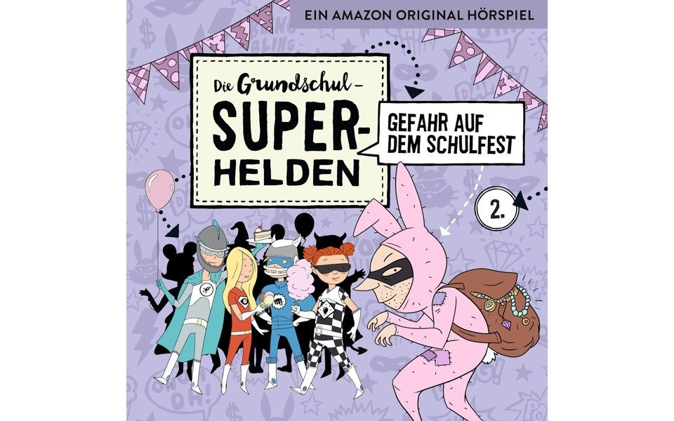 Universal Hörspiel-CD Die Grundschul-Superhelden - Gefahr auf dem Schulfest, 1 Audio-CD Universal Hörspiel-CD Die Grundschul-Superhelden - Gefahr auf dem Schulfest, 1 Audio-CD von Universal