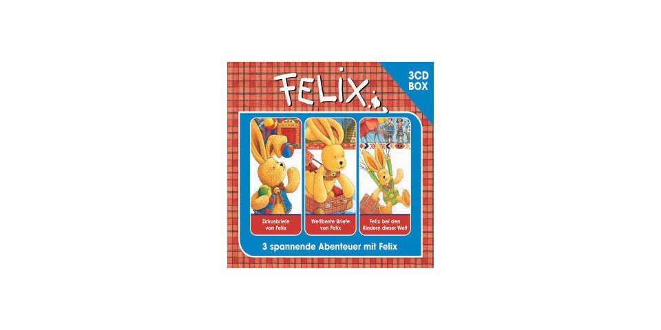 Universal Hörspiel-CD Felix Hörspielbox. Vol.2, 3 Audio-CDs von Universal