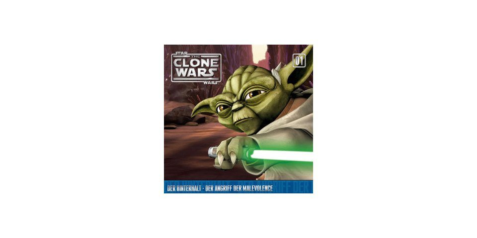 Universal Hörspiel-CD Star Wars, The Clone Wars - Der Hinterhalt - Der Angriff der Malevo... von Universal