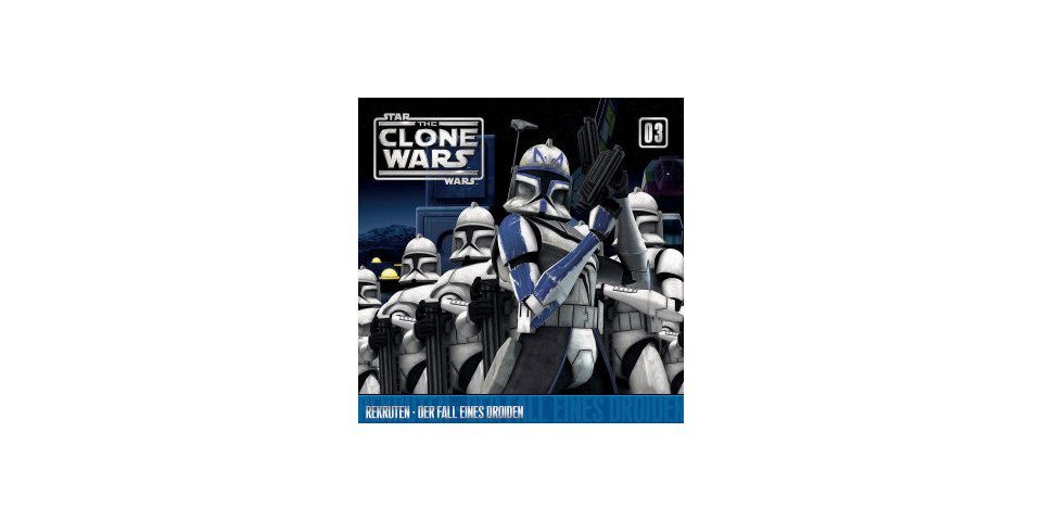 Universal Hörspiel-CD Star Wars, The Clone Wars - Rekruten - Der Fall eines Droiden, 1 Au... von Universal