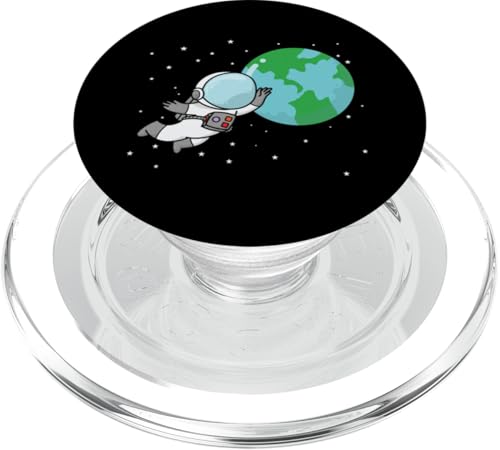 Astronautenansicht der Erde von der Raumstation PopSockets PopGrip für MagSafe von Universe stars planets solar system Sun ufo moon