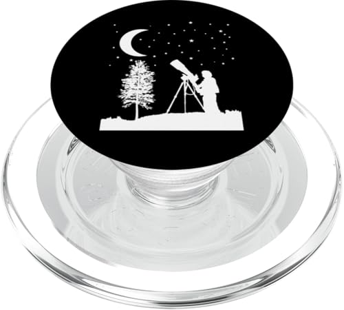 Astronom beobachtet Sterne PopSockets PopGrip für MagSafe Astronom beobachtet Sterne PopSockets PopGrip für MagSafe von Universe stars planets solar system Sun ufo moon