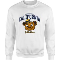 University Of California Golden Bears Sweatshirt - White - 3XL von University Of California