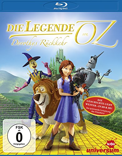 Die Legende von Oz - Dorothy's Rückkehr (inkl. 2D-Version) [3D Blu-ray] von Universum Film GmbH