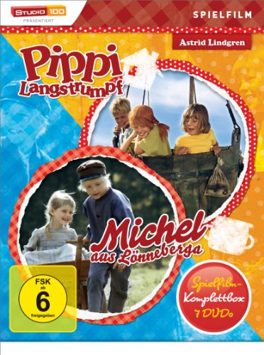 Pippi Langstrumpf & Michel aus Lönneberga - Spielfilm Box [7 DVDs] von LEONINE Distribution