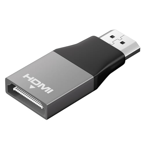 Uniytriox Mini-HDMI auf HDMI Adapter für HDMI-Sender und Empfänger von Uniytriox