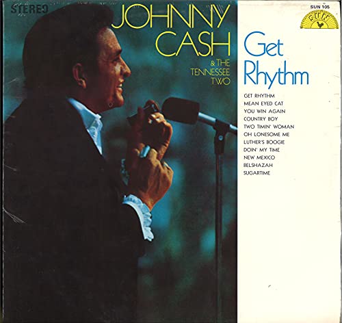 Cash, Johnny / The Tennessee Two / Get Rhythn / 1969 / Bildhülle / bellaphon BI 1573 / Deutsche Pressung / 12 Zoll Vinyl Langspiel Schallplatte LP / von Unknown