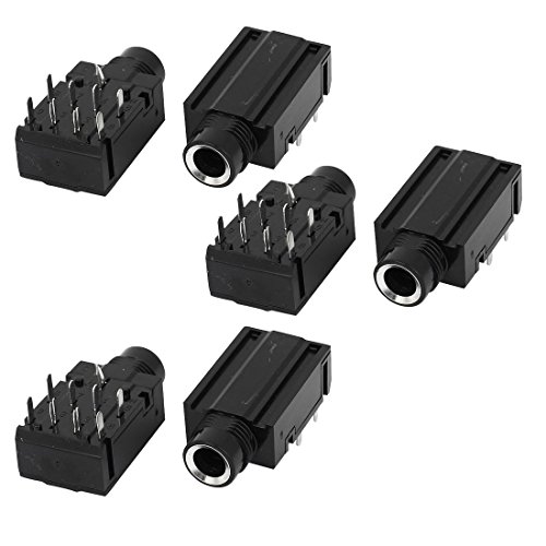 N/A 6,35 mm Stereo Kopfhörer PCB Mount Adapter 9P 6 Stück N/A 6,35 mm Stereo Kopfhörer PCB Mount Adapter 9P 6 Stück von Unknown