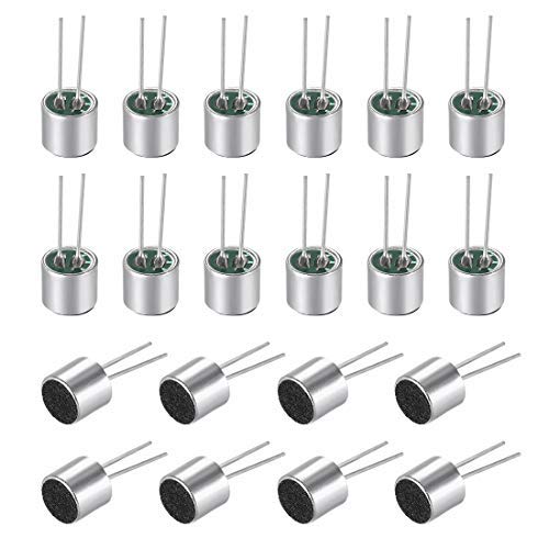N/A 6050 52 dB Elektret-Mikrofon, 6 mm x 5 mm, Zylindrischer Kondensator MIC mit Pins, für PCB 20 Stück N/A 6050 52 dB Elektret-Mikrofon, 6 mm x 5 mm, Zylindrischer Kondensator MIC mit Pins, für PCB 20 Stück von Unknown