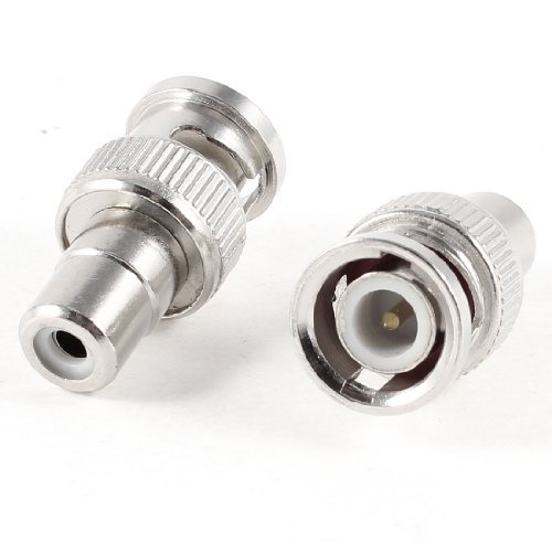 N/A BNC Stecker auf Cinch-Buchse, Adapter für Koaxial-Kabel, für CCTV, 2 Stück N/A BNC Stecker auf Cinch-Buchse, Adapter für Koaxial-Kabel, für CCTV, 2 Stück von Unknown