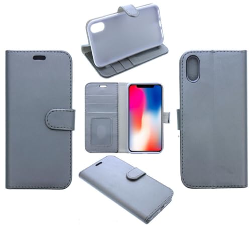 Schutzhülle für Apple iPhone 11, Brieftasche, Schlitze, PU-Leder/Gel, Gunmetal Silver für Apple iPhone 11 Schutzhülle für Apple iPhone 11, Brieftasche, Schlitze, PU-Leder/Gel, Gunmetal Silver für Apple iPhone 11 von Unknown