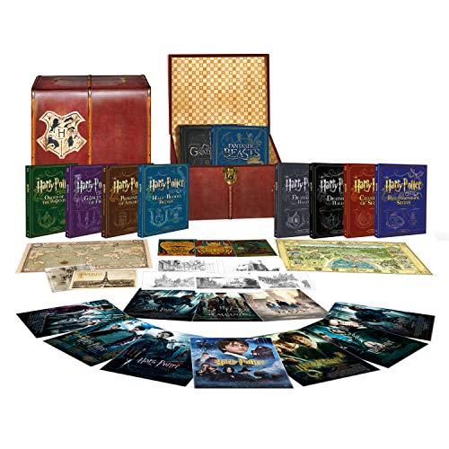 Wizarding World: [10 Film Collection] [Harry Potter/Fantastic Beasts] [Limited Edition Trunk Boxset] [Blu-ray] [2001] [2019] [Region Free] (Amazon Exclusive) von Unknown