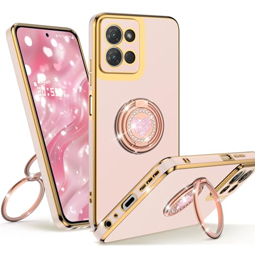 Unlicaku Schutzhülle für Motorola Moto G Power 2025 mit Ständer, Handyhülle mit Doppelring Kickstand, Frauen Mädchen Bling Glitzer Niedlich Luxus Schutzhülle Rosa Unlicaku Schutzhülle für Motorola Moto G Power 2025 mit Ständer, Handyhülle mit Doppelring Kickstand, Frauen Mädchen Bling Glitzer Niedlich Luxus Schutzhülle Rosa von Unlicaku