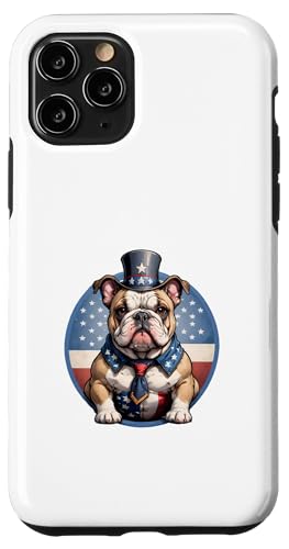 Rot, Weiß und Bulldogge: Stolzer Patriot Hülle für iPhone 11 Pro Rot, Weiß und Bulldogge: Stolzer Patriot Hülle für iPhone 11 Pro von UnluckyStore