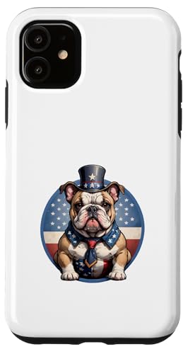 Rot, Weiß und Bulldogge: Stolzer Patriot Hülle für iPhone 11 Rot, Weiß und Bulldogge: Stolzer Patriot Hülle für iPhone 11 von UnluckyStore