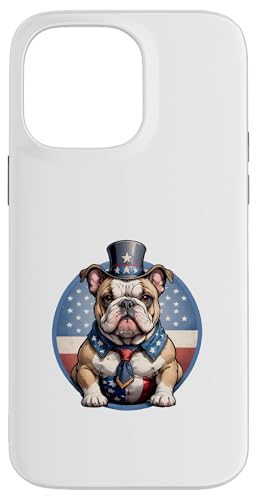 Rot, Weiß und Bulldogge: Stolzer Patriot Hülle für iPhone 14 Pro Max Rot, Weiß und Bulldogge: Stolzer Patriot Hülle für iPhone 14 Pro Max von UnluckyStore