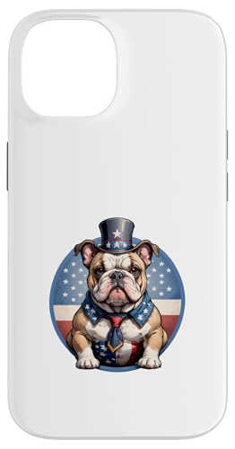 Rot, Weiß und Bulldogge: Stolzer Patriot Hülle für iPhone 14 Rot, Weiß und Bulldogge: Stolzer Patriot Hülle für iPhone 14 von UnluckyStore