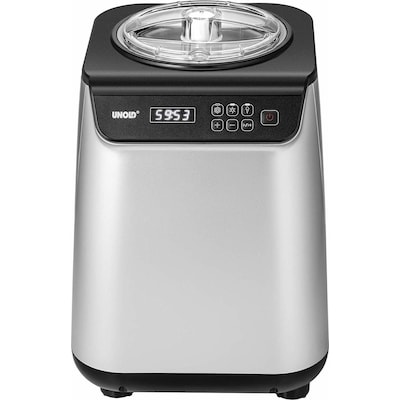 Unold 48825 Eismaschine Uno 1,2l; 135W; silber/schwarz Unold 48825 Eismaschine Uno 1,2l; 135W; silber/schwarz von Unold AG