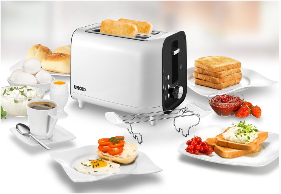 38410 Toaster Shine weiß 38410 Toaster Shine weiß von Unold