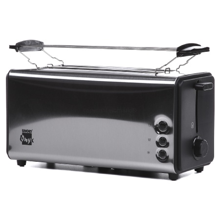 38915 eds/sw  - Toaster OnyxDouplex,4Scheib 38915 eds/sw von Unold