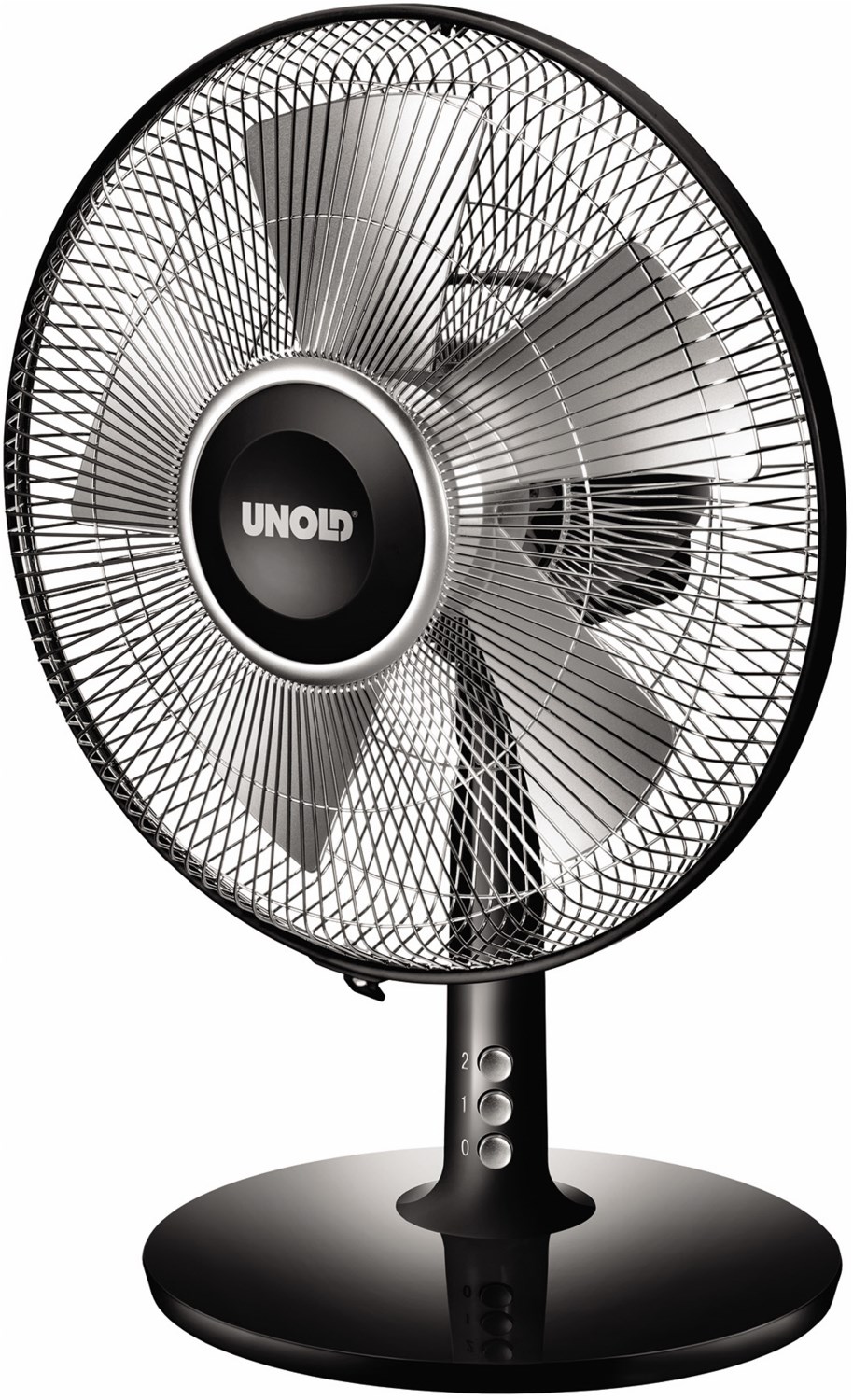 86817 Tischventilator Silverline schwarz/silber 86817 Tischventilator Silverline schwarz/silber von Unold