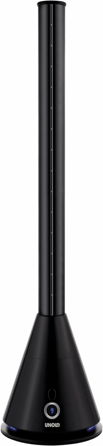 86865 Turmventilator Black Tower schwarz von Unold