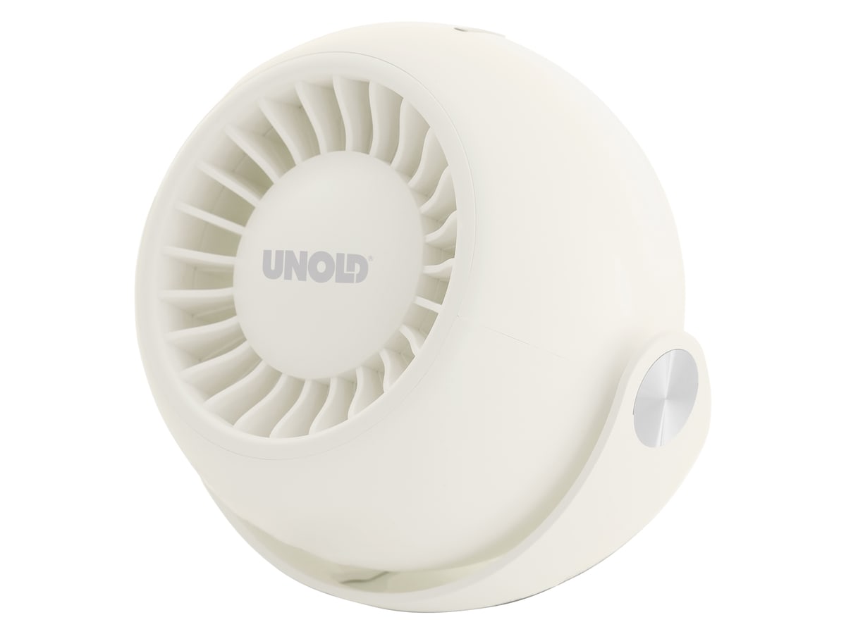 UNOLD Akku-Ventilatur Breezy Bowl, (Ø x H) 90mm x 105 mm, 6W, creme von Unold